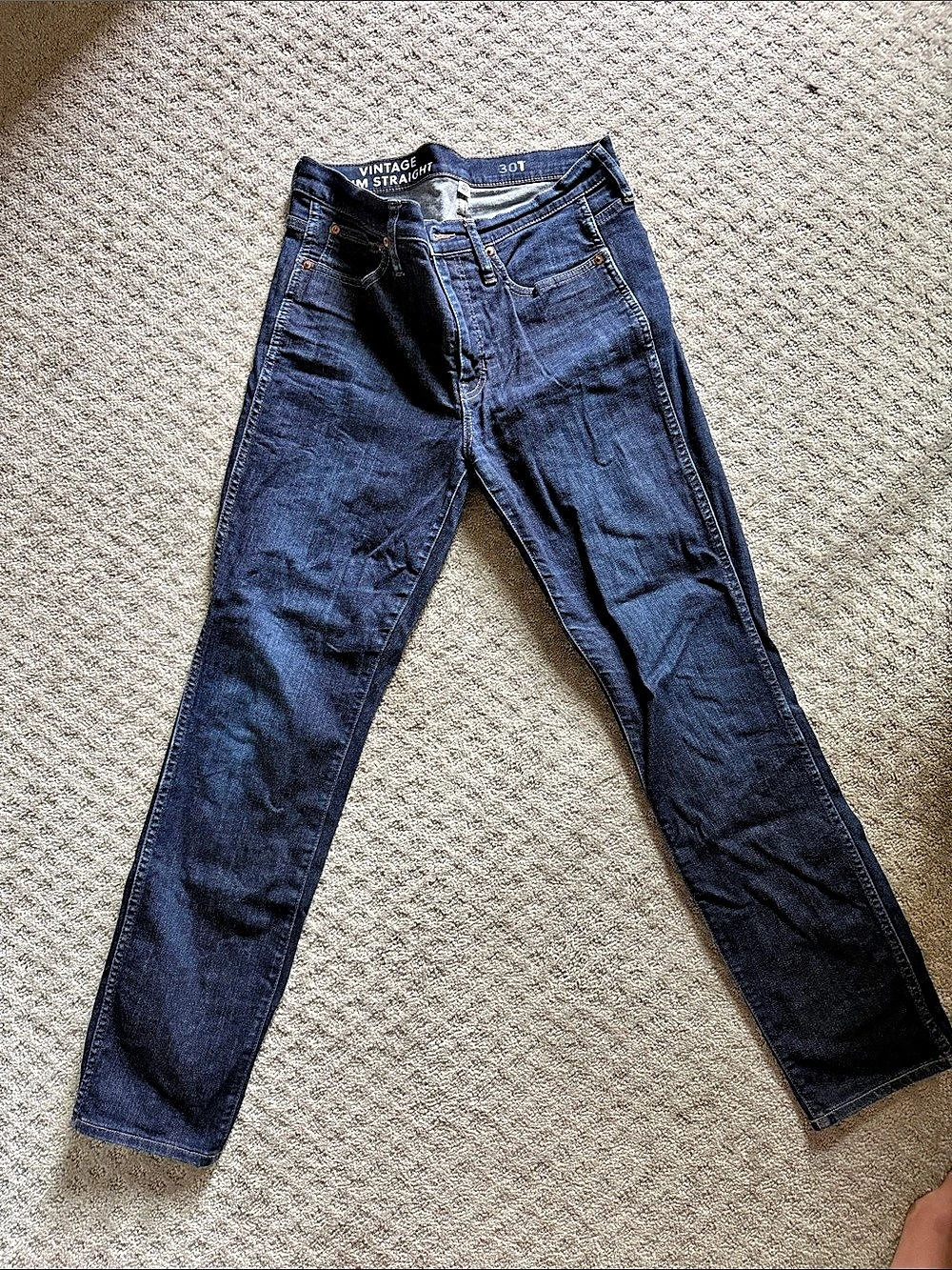 J.Crew Vintage Slim Straight Jean Blue